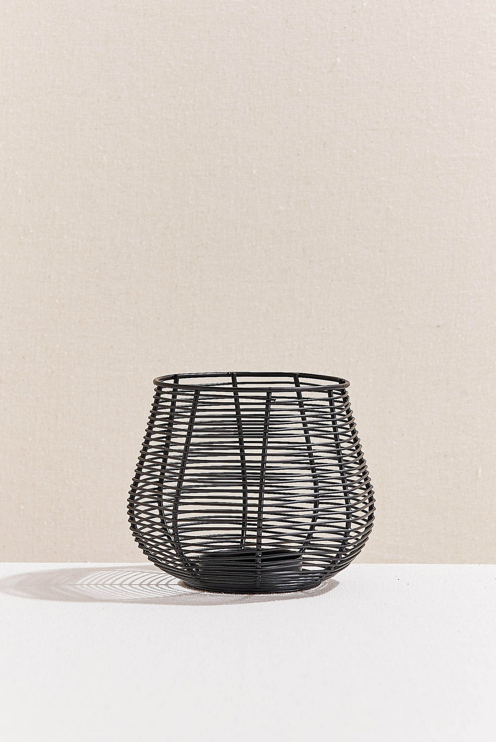 Wire Metal Tealight Mumluk S