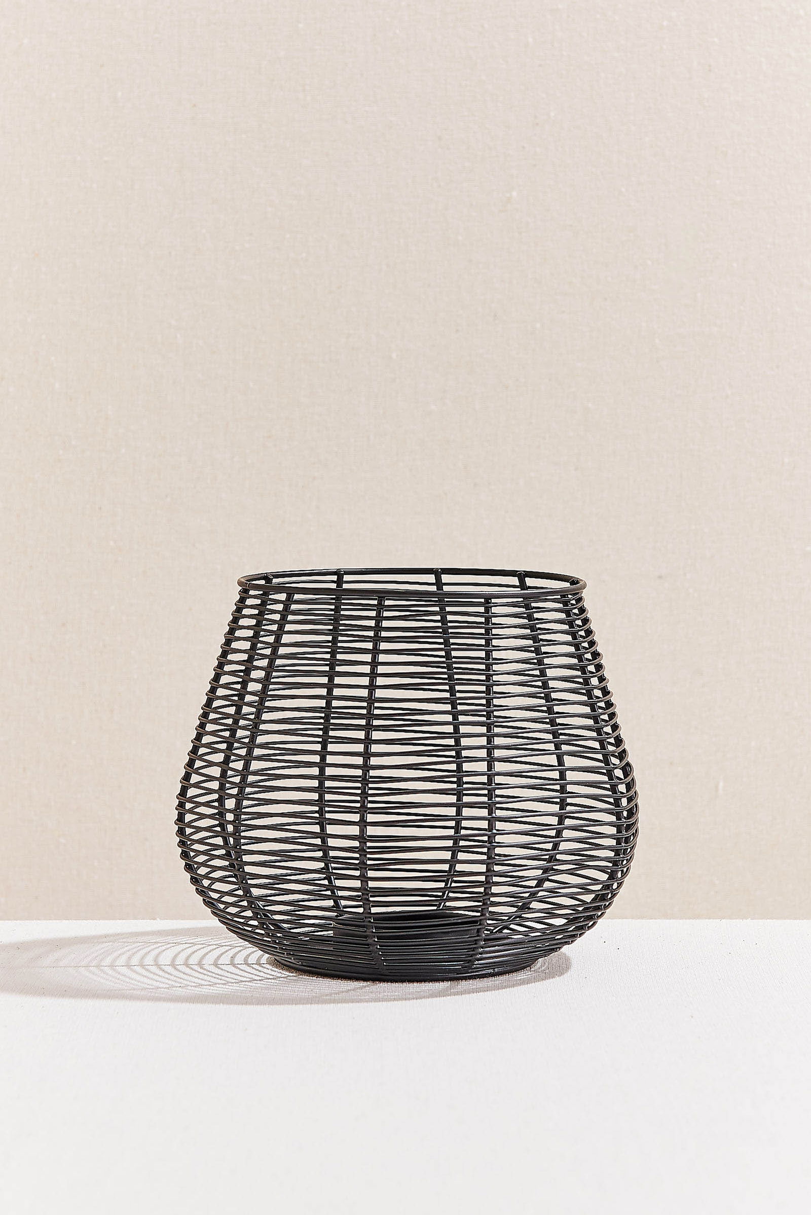 Wire Metal Tealight Mumluk L