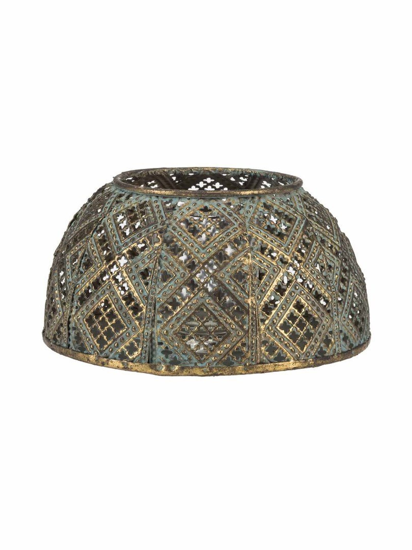 Karo Metal Tealight Mumluk L