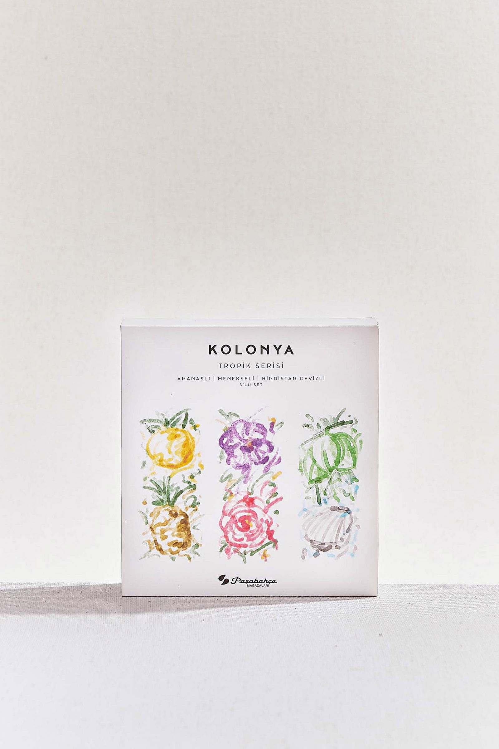 Kolonya Tropic Serisi 3'lü Set