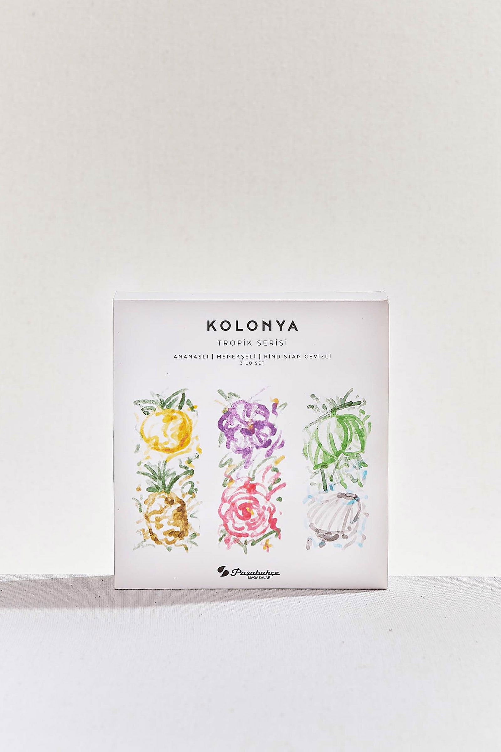 Kolonya Tropic Serisi 3'lü Set