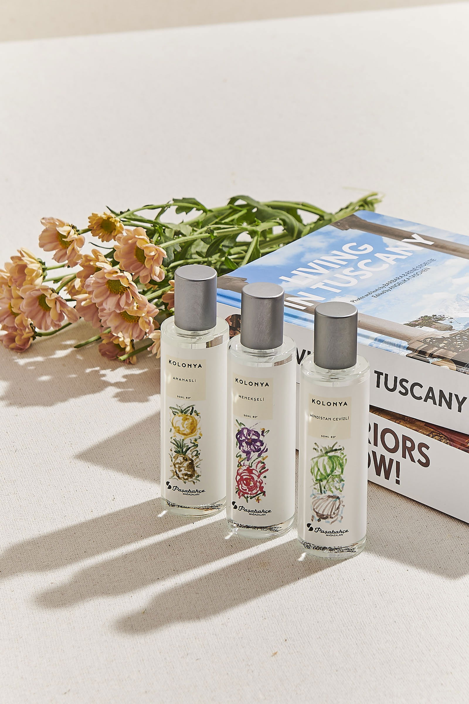 Kolonya Tropic Serisi 3'lü Set