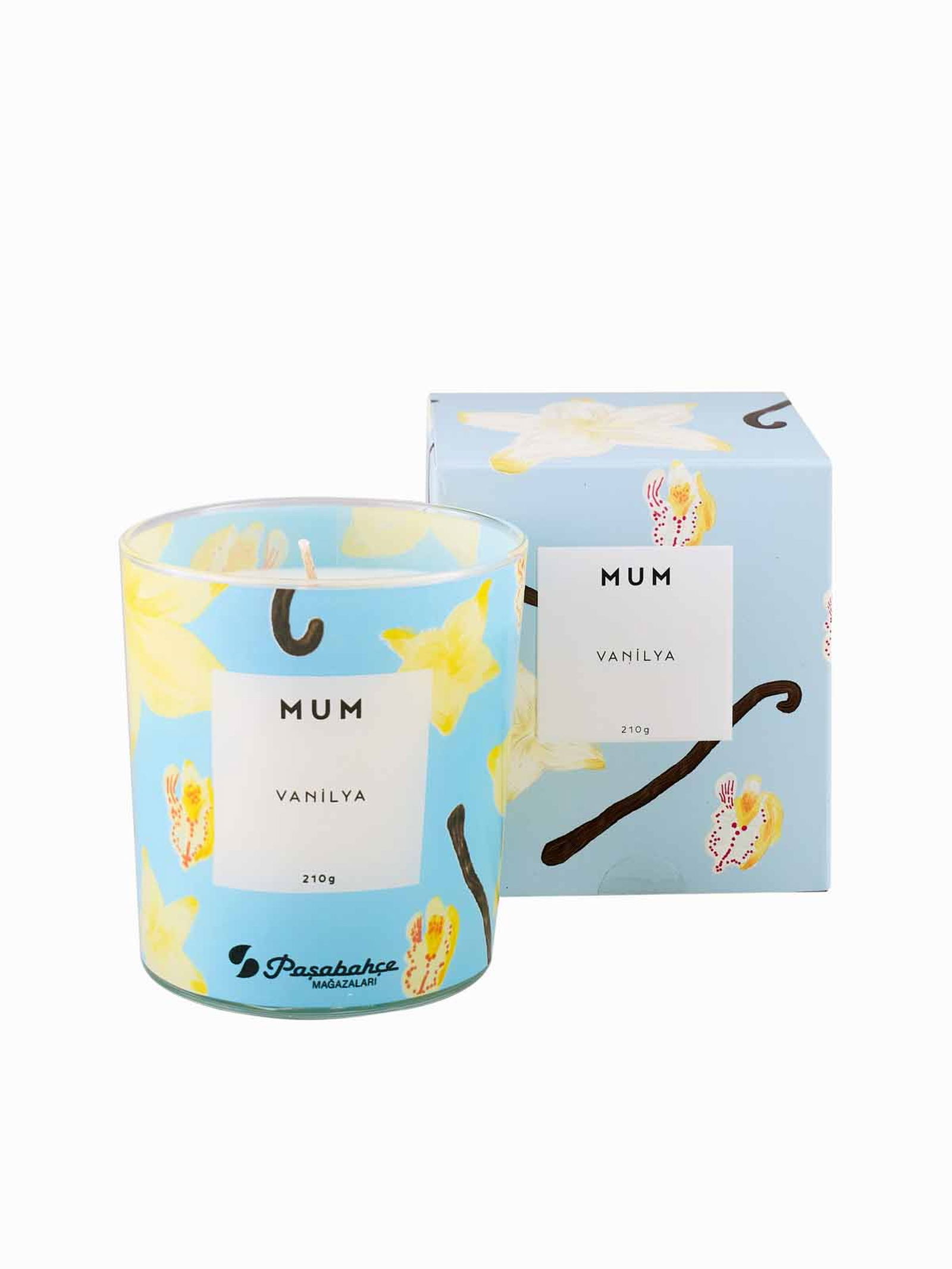 Kokulu Mum Vanilya 240 G