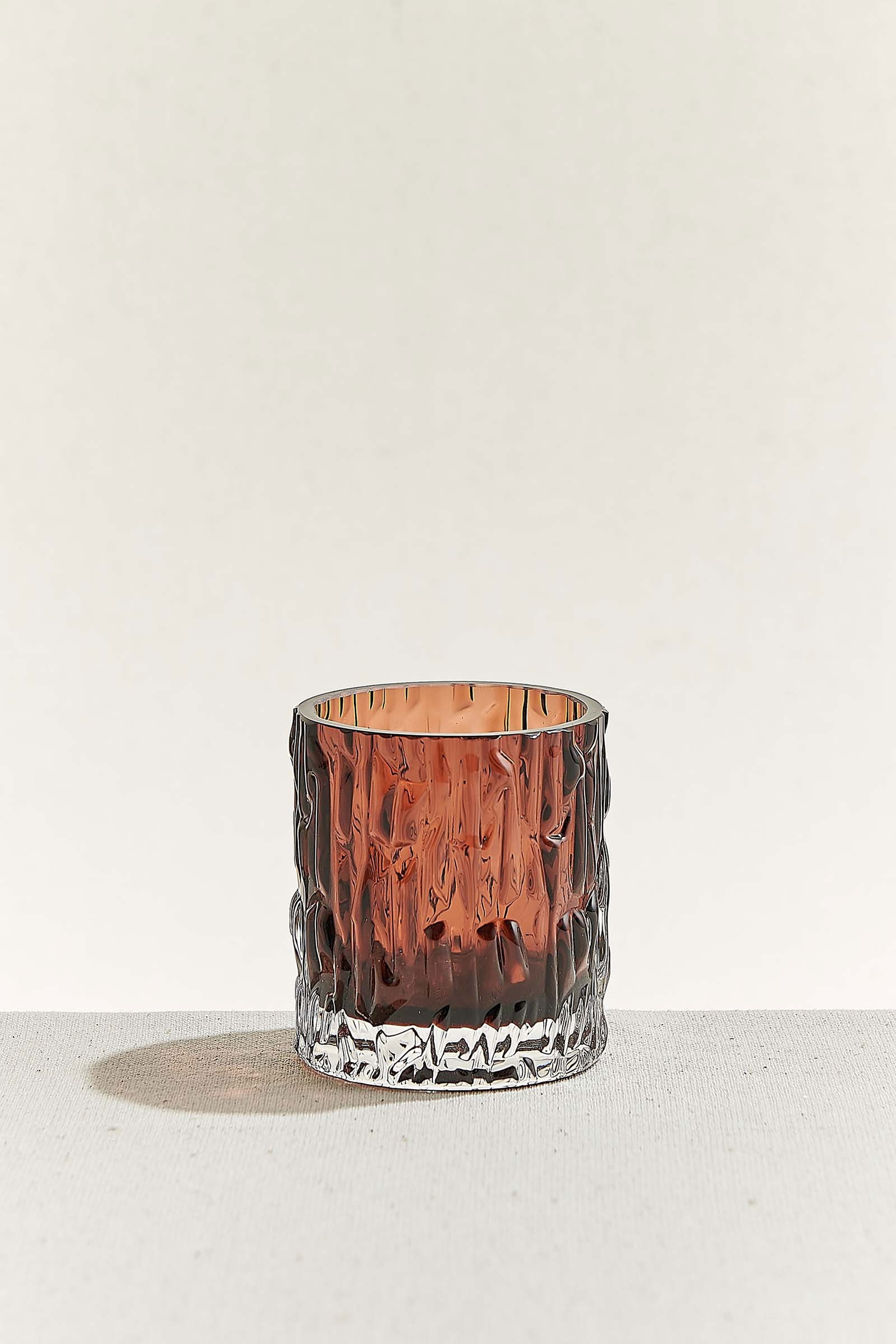 Kabuk Tealight Mumluk 7 cm Kahverengi