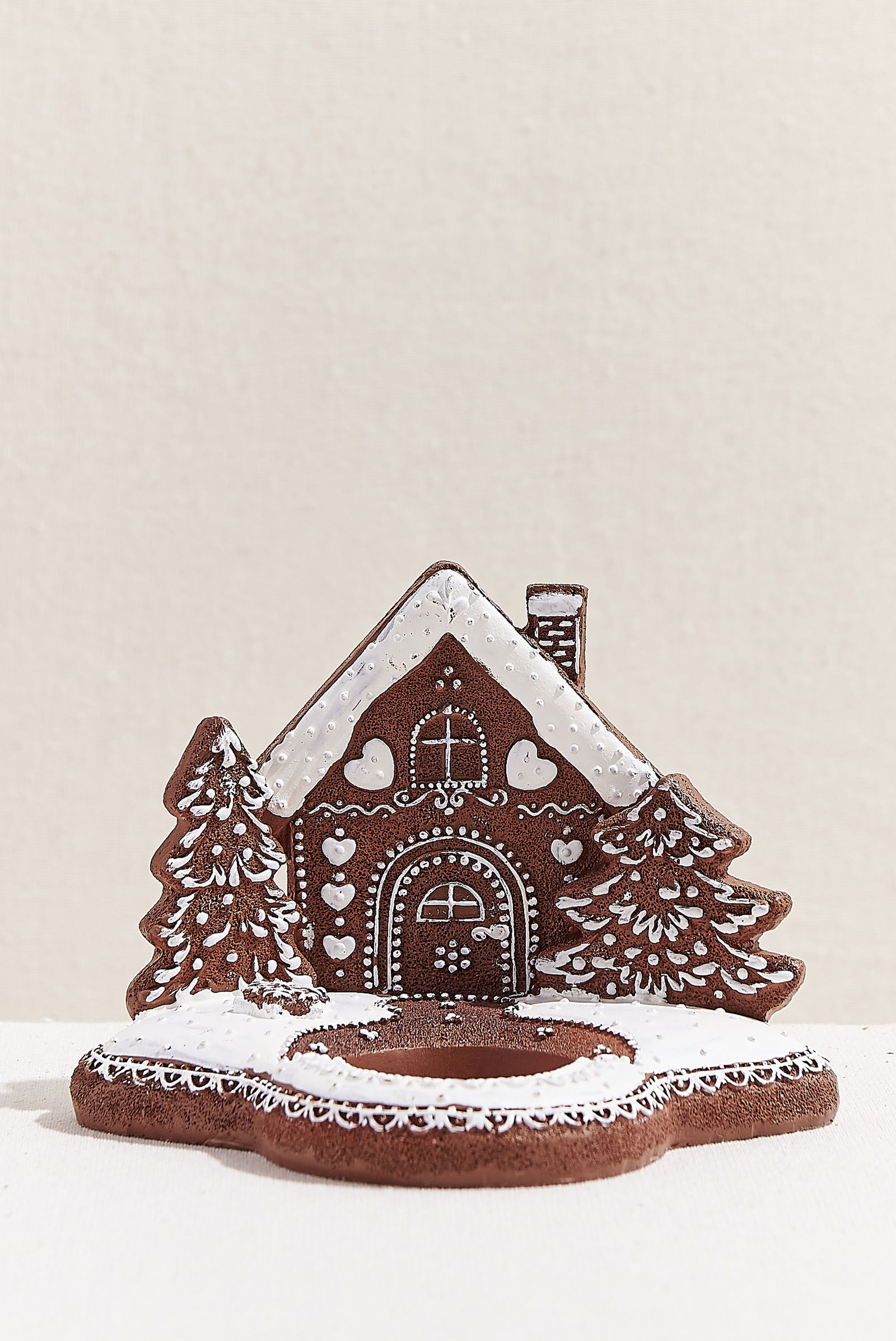 Gingerbread Ev Tealight Mumluk