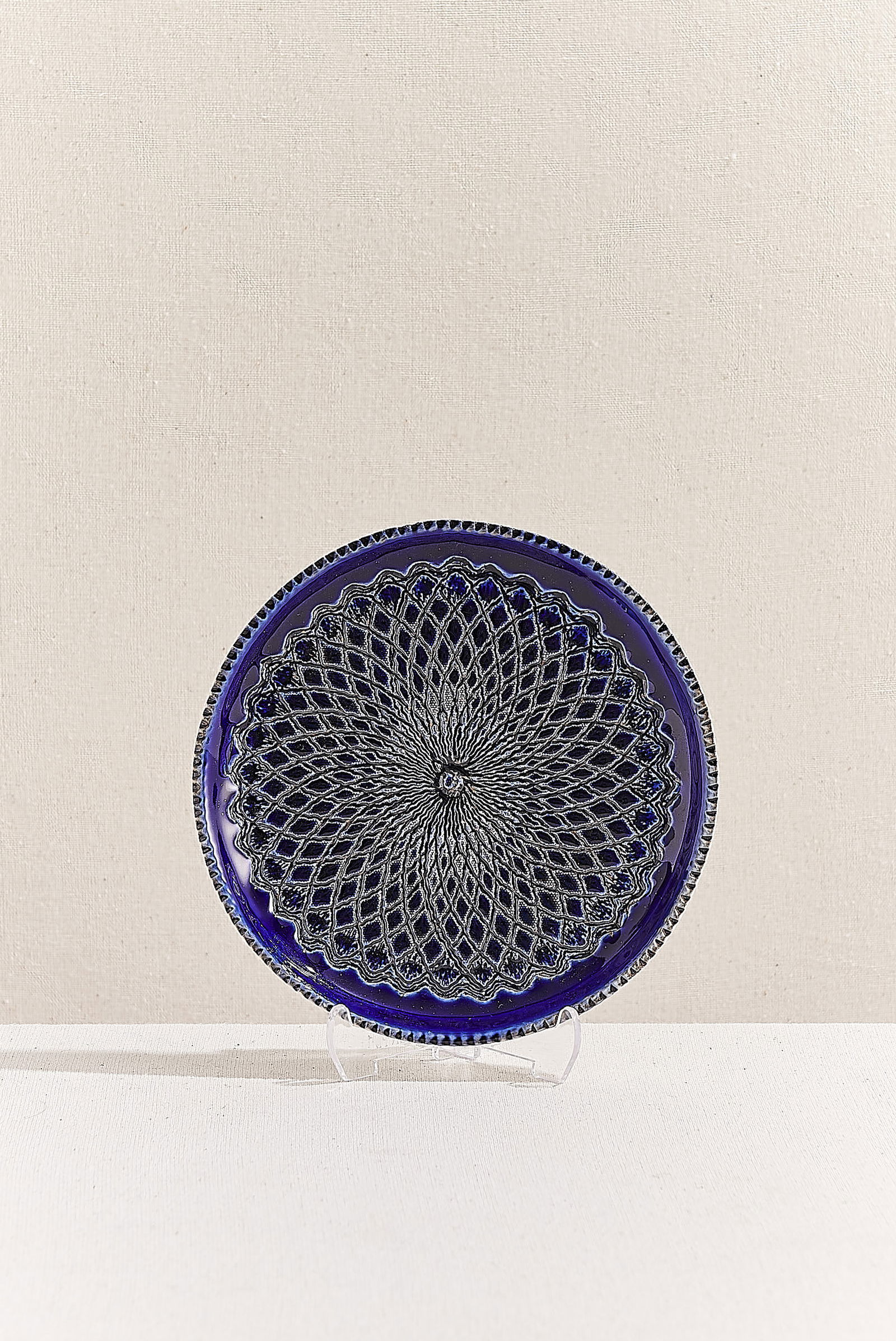 Porselen Tabak Kobalt 16 cm