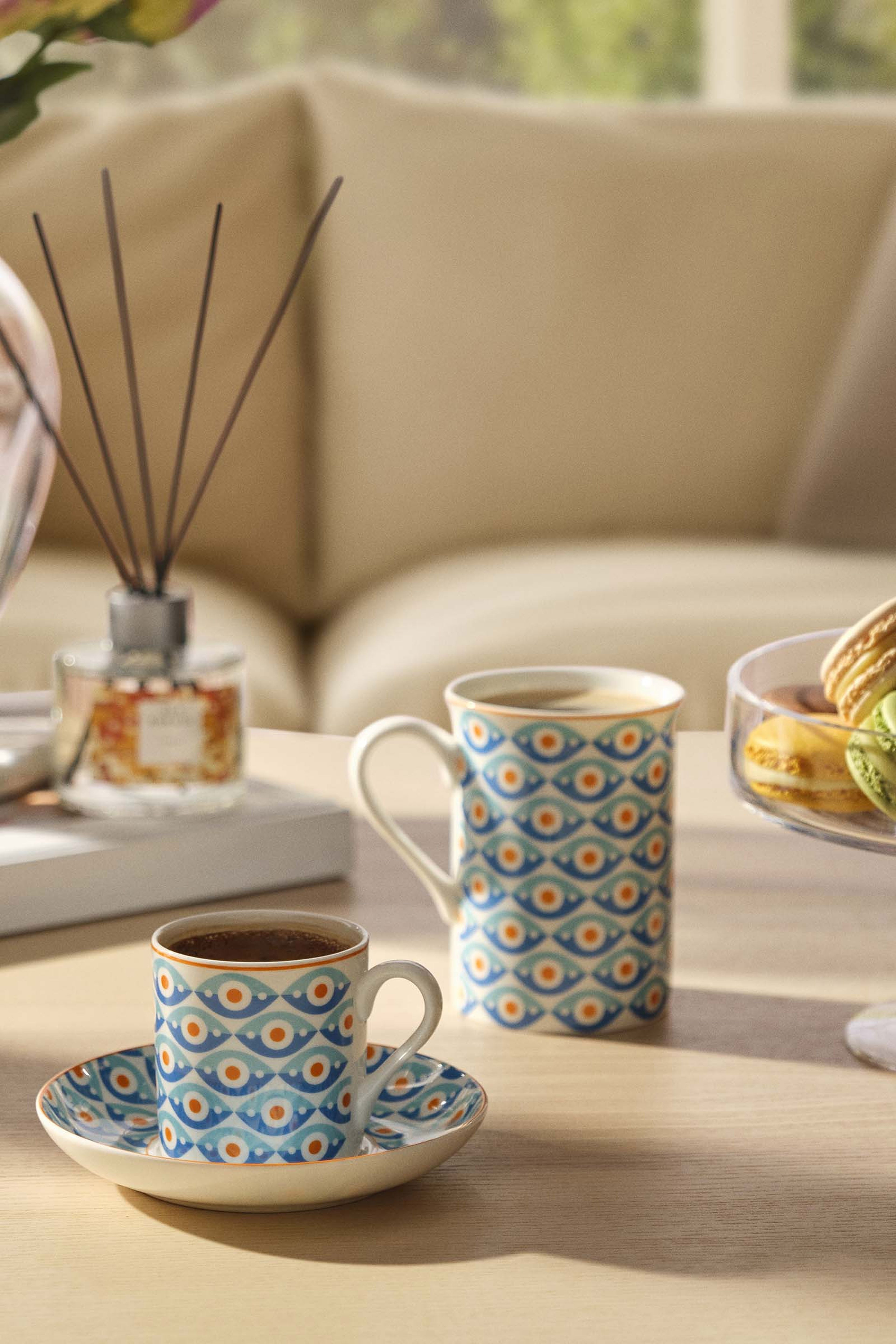 Göz Porselen Espresso Fincanı