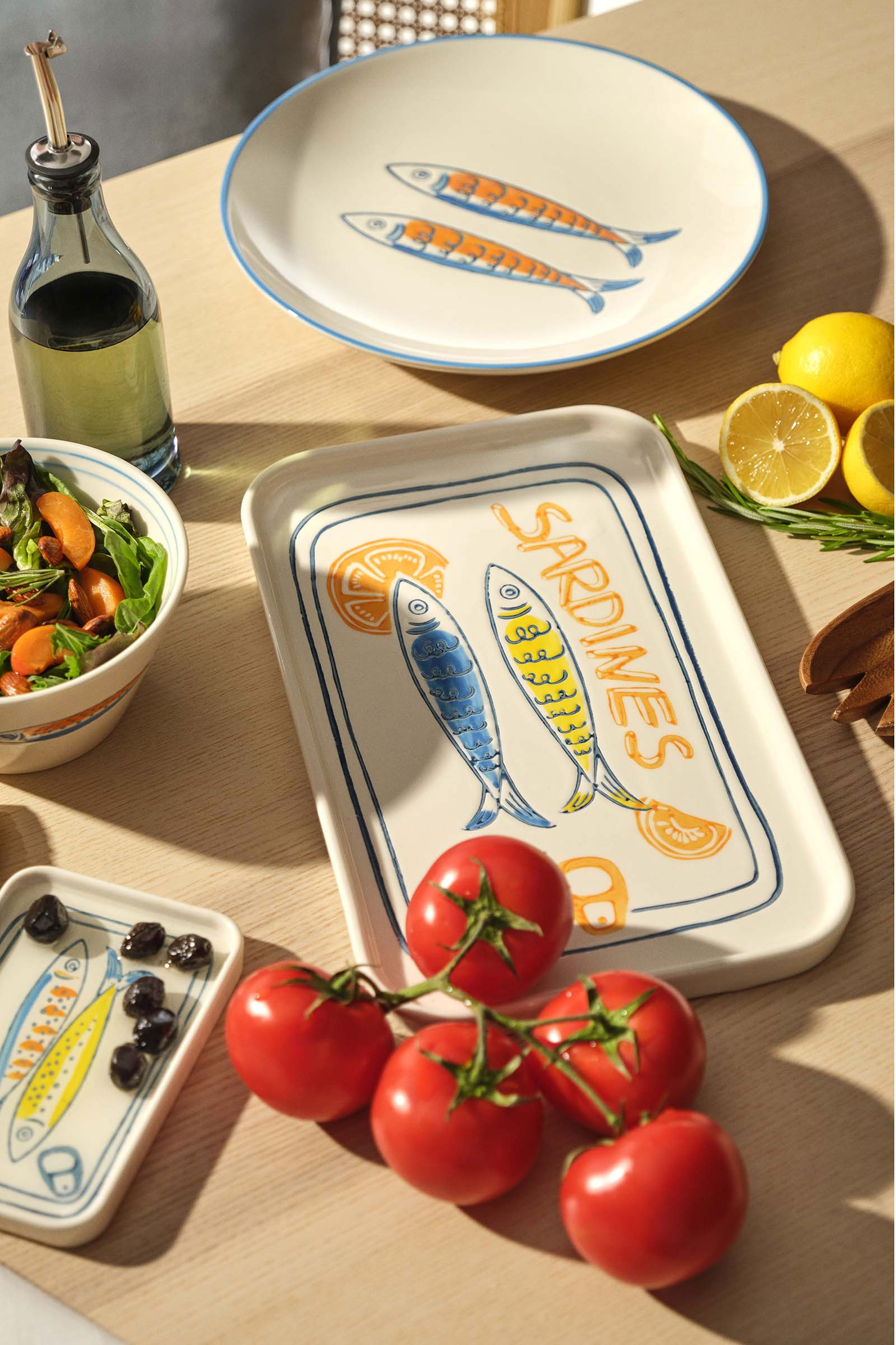 SARDINES DIKD. SERAMIK SERVİS TABAĞI L